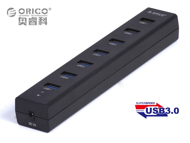 Bộ chia cổng usb 3.0 chính hãng Orico 7 cổng  giá rẻ